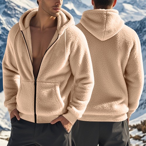 Men fleece jacket full - jacket,